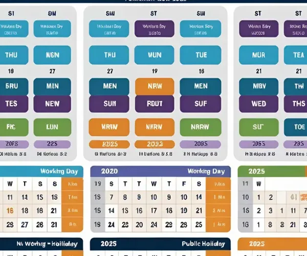 Arbeitstage 2025 NRW berechnen: Kalender, Übersicht & clevere Tipps